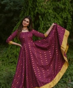 Magizham Malar Purple - Dress Ever Willow