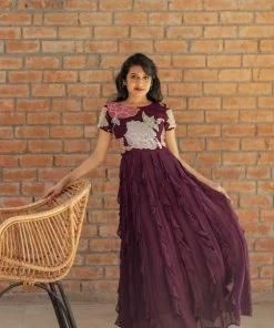 ATHIRA Antara - Purple Madras Rhapsody