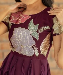 ATHIRA Antara - Purple Madras Rhapsody