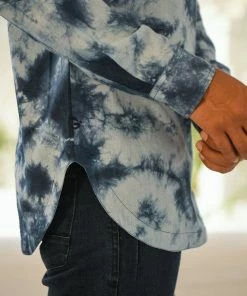 Gulaal Indigo Tie- Dye Kurta Men's Shirt