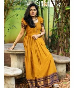 KUNDAVAI Margazhi Moments Narayani Yellow