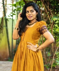 KUNDAVAI Margazhi Moments Narayani Yellow