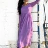 Threeness Lilac Sequence Dress
