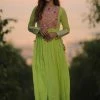 Threeness Lime Meadow Pop Dress Breezy Summer