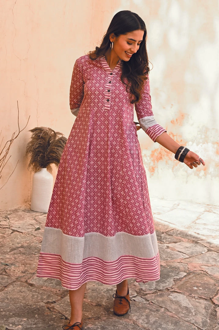 Gulaal Lotus Maxi Dress 1 Gulaal Lotus Maxi Dress