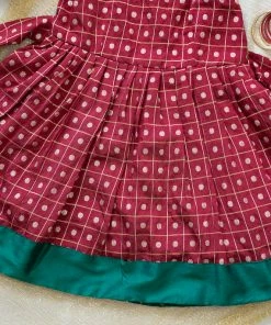 Manjal Couture Manya Maroon Mini Mini Corner