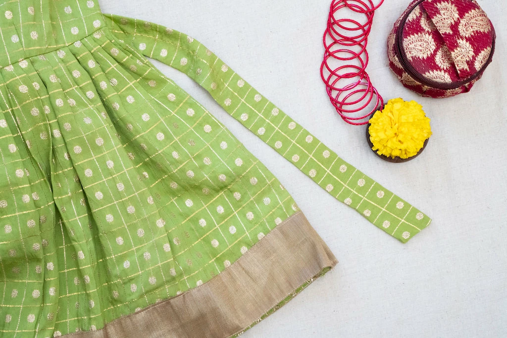 Manjal Couture Manya Green Mini Mini Corner 3 Manjal Couture Manya Green Mini Mini Corner