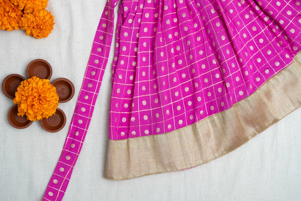 Manjal Couture Manya Pink Mini Mini Corner 3 Manjal Couture Manya Pink Mini Mini Corner