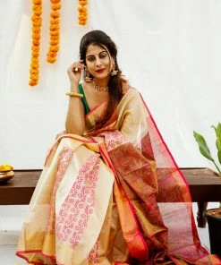 Tashi Threads Mandaara - Ponniram