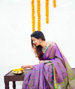 Tashi Threads Mandaara - Oodha Sarees