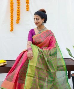 Tashi Threads Mandaara - Ilansivappu