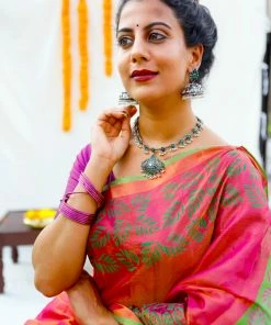 Tashi Threads Mandaara - Ilansivappu