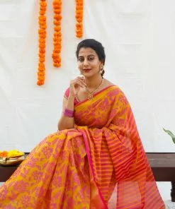 Tashi Threads Sarees Mandaara - Senmanjal
