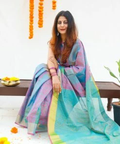 Tashi Threads Mandaara - Agaya Nilam