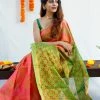 Tashi Threads Sarees Mandaara - Senjivappu
