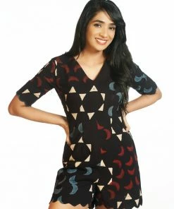 Threeness Moon Star Akrakh Romper