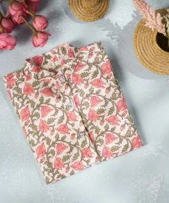 Manjal Couture Mini Corner White Floral Shirt