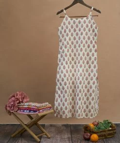 Manjal Couture White Motif Kurta