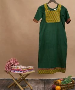Manjal Couture Pachai Nirame Kurta