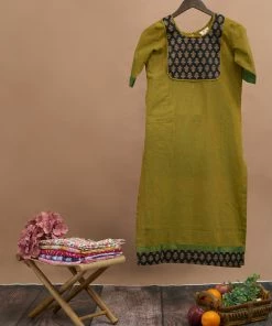 Manjal Couture Jaipur Tales Thulir Kurta