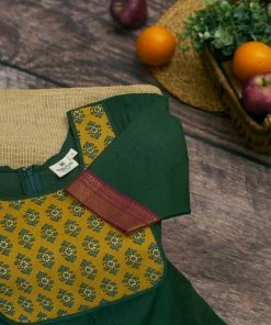 Manjal Couture Pachai Nirame Kurta