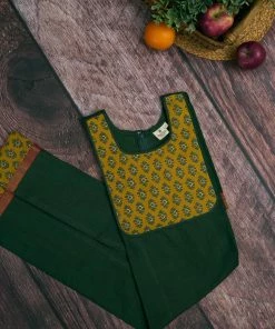 Manjal Couture Pachai Nirame Kurta