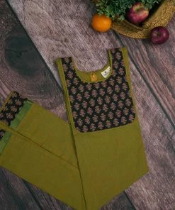 Manjal Couture Jaipur Tales Thulir Kurta