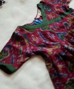 Manjal Couture Mini Corner Aavani Maroon - Mini