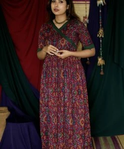 Manjal Couture Margazhi Moments Aavani - Maroon