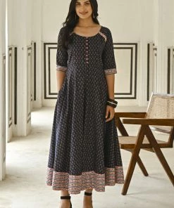 Gulaal Gypsy Soul Nile Fit & Flare Maxi Dress