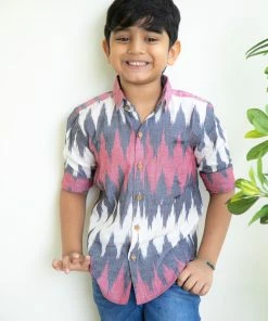 The Wabi Sabi Co Mini Corner Zulu Boys Shirt