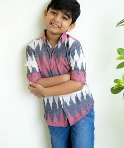 The Wabi Sabi Co Mini Corner Zulu Boys Shirt