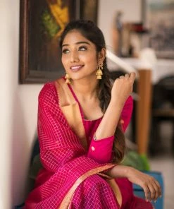 Ekanta Margazhi Moments Saatvika - Rani Pink