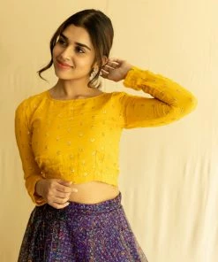 ATHIRA Chandini - Violet Madras Rhapsody