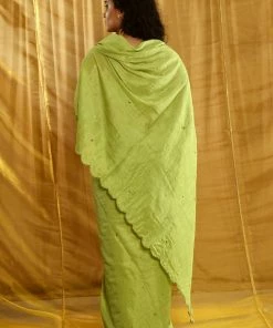 Gulaal Sarees Padmini  - Green