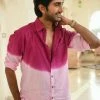 Gulaal Pink Ombre Shirt