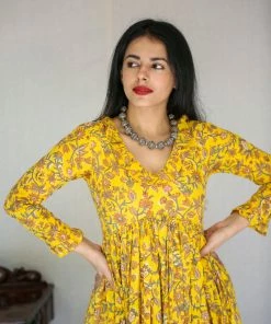 Tashi Threads EXP - Anaya - Yellow Casuals