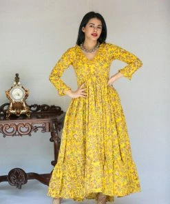 Tashi Threads EXP - Anaya - Yellow Casuals