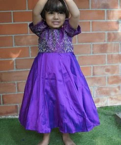 ATHIRA Sringa Violet Frock Mini Corner