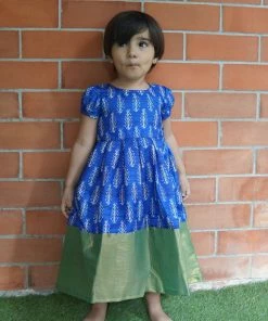 Athirai Blue Frock