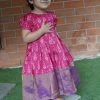 Mini Corner Athirai Pink Frock