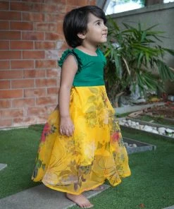 ATHIRA Aria Yellow Frock