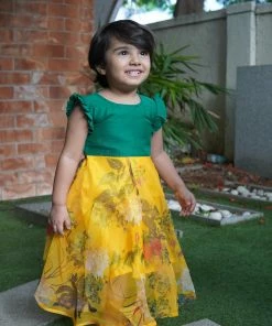 ATHIRA Aria Yellow Frock