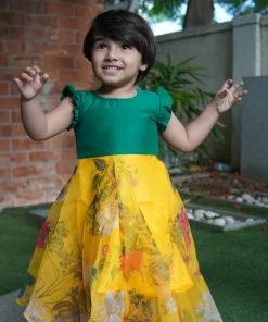 ATHIRA Aria Yellow Frock