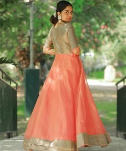 The Anarkali Store Navya - Peach 6 The Anarkali Store Navya - Peach