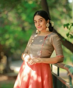 The Anarkali Store Navya - Peach 7 The Anarkali Store Navya - Peach