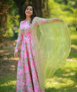 The Anarkali Store Yasmin - Pink