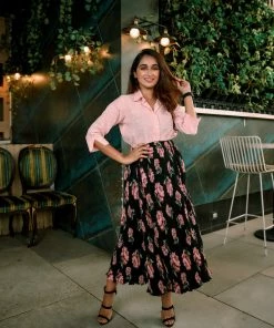 The Anarkali Store Ivy Shirt And Skirt Quirk Factory