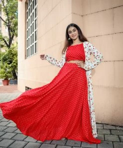 The Anarkali Store Quirk Factory Bhoomi 3PC Jacket Set