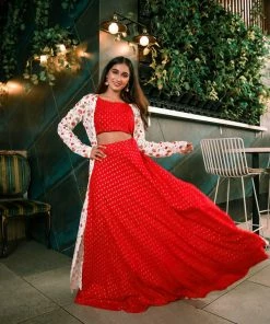 The Anarkali Store Quirk Factory Bhoomi 3PC Jacket Set